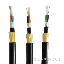 Cable de fibra óptica de calidad superior ADSS de una sola cubierta